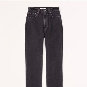 Women’s Abercrombie & Fitch High Rise Ankle Straight Jeans - Curve Love